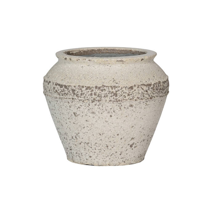 Eros Planter, Chalk White