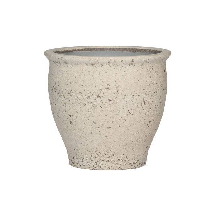 Poseidon Planter, Chalk White