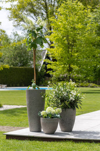 Jesslyn Planter, Diorite Grey