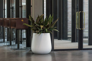 Pax Planter, Matte White