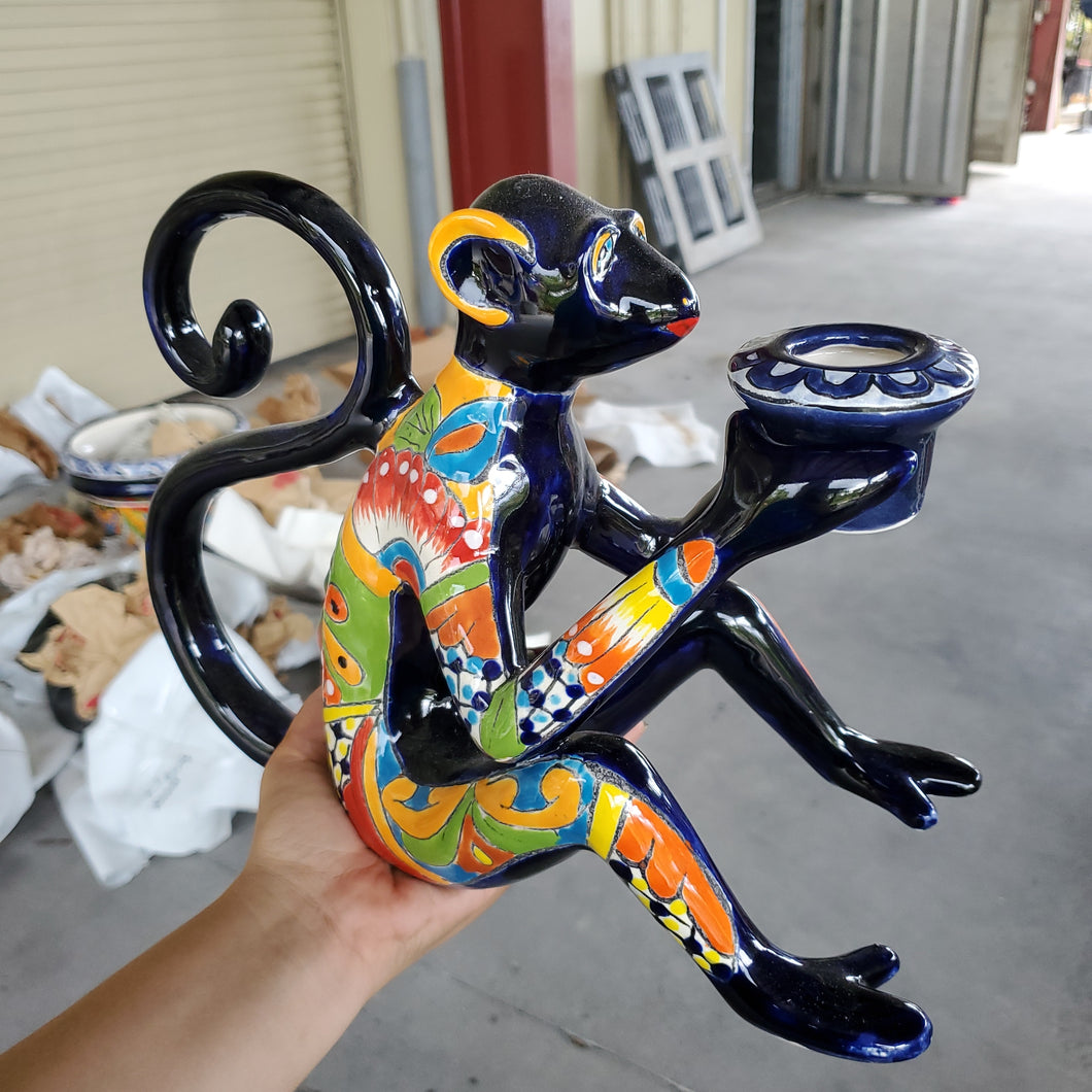 TC Monkey Candle Holder Small 13