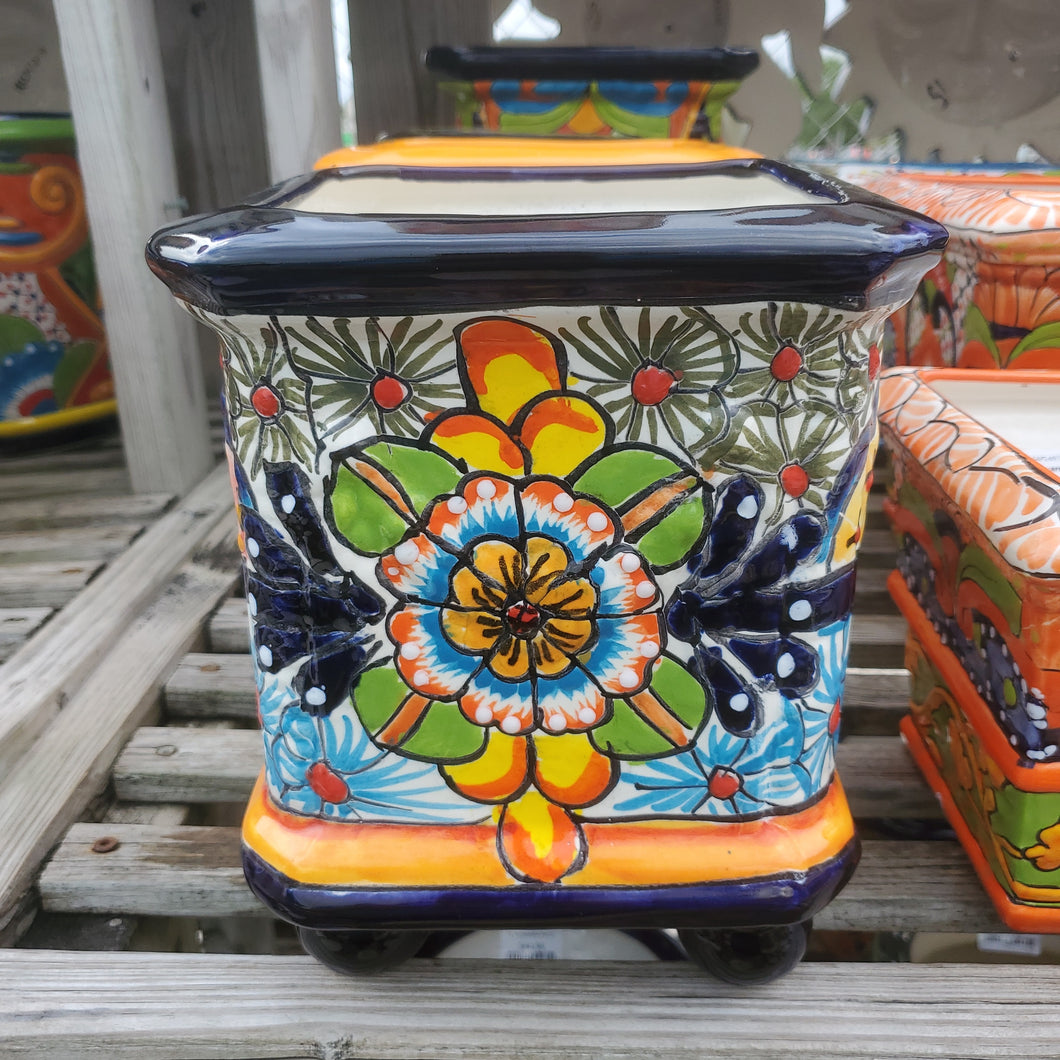 TC Square Garland Pot 10