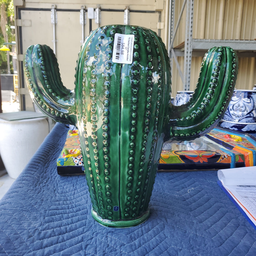 TC Cactus Candle Holder 15