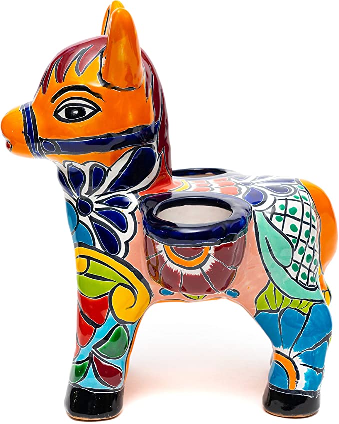 TC Donkey w/ Baskets Pot 15”