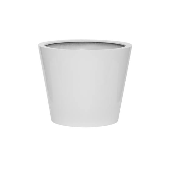 Bucket, Glossy White