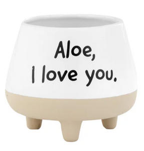 Aloe I Love You Pot 3.5"