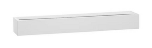 Balcony Slim Low XL, Glossy White 32"