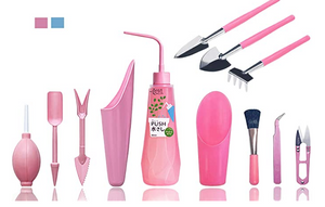 Terrarium Tool Kit, Pink (12 pcs.)