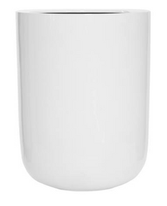 Dice L, Glossy White 14"