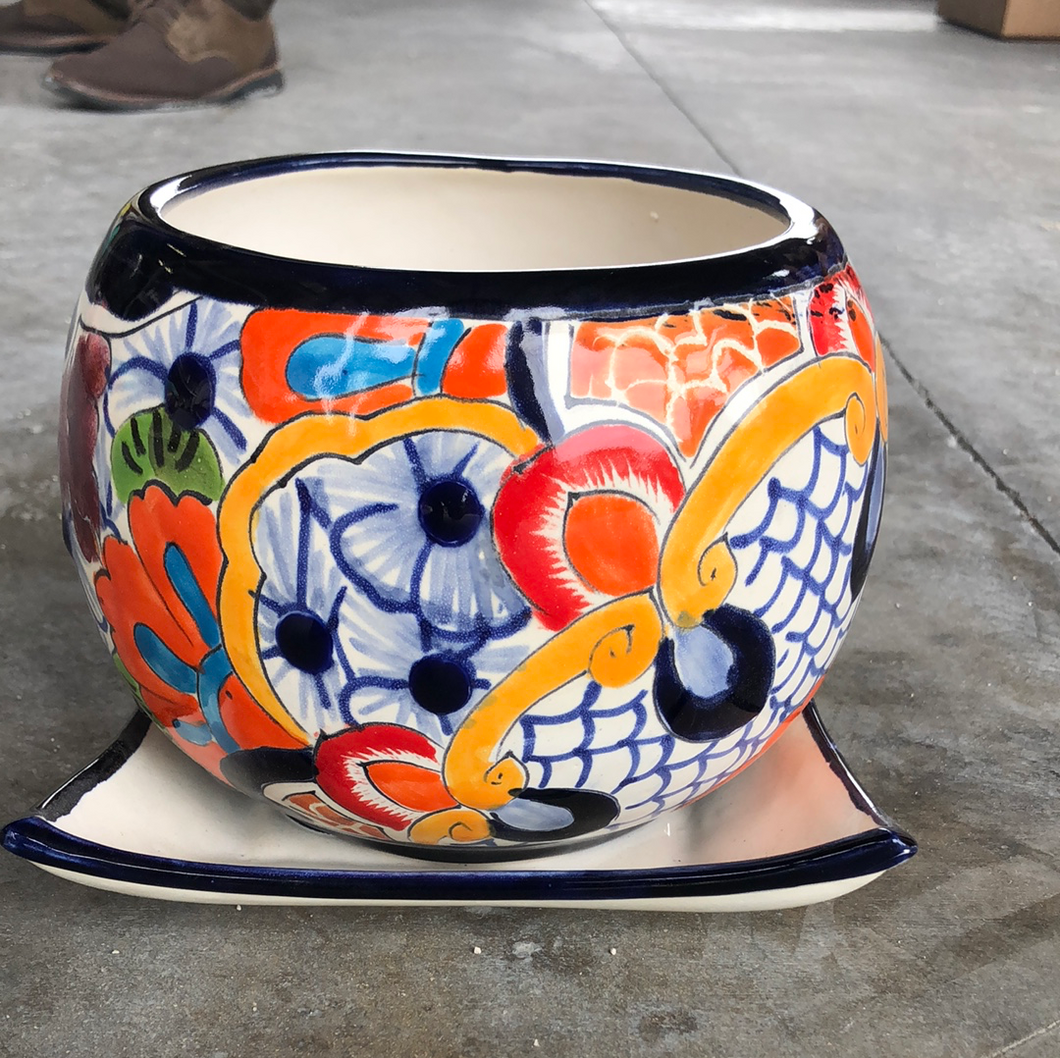 TC Blue Violet Pot 8